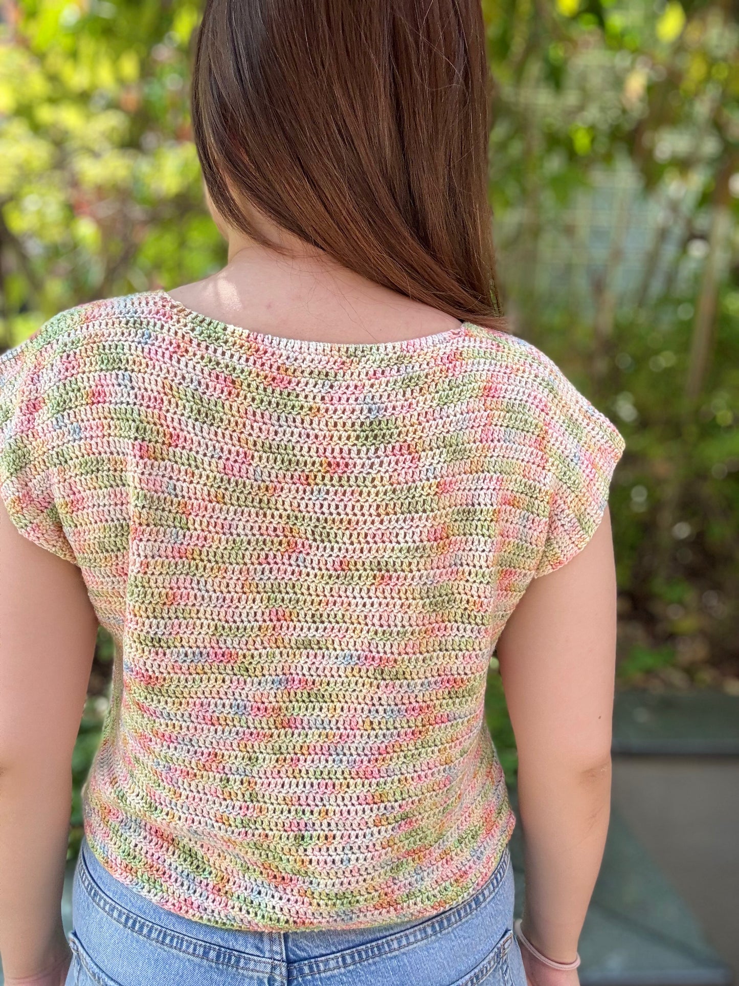 Crochet Pattern - Basic Oversized Tee