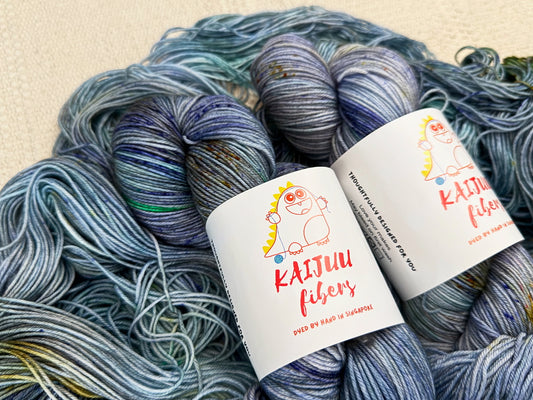 SOCKS - Bleu pebble
