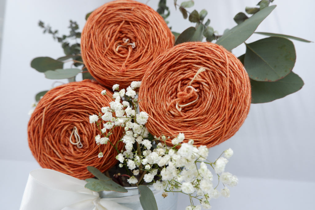 Copper Yarn bouquet