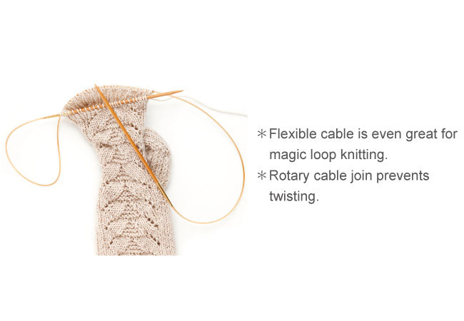 Tulip Knina Swivel Knitting Needle 24"/60cm