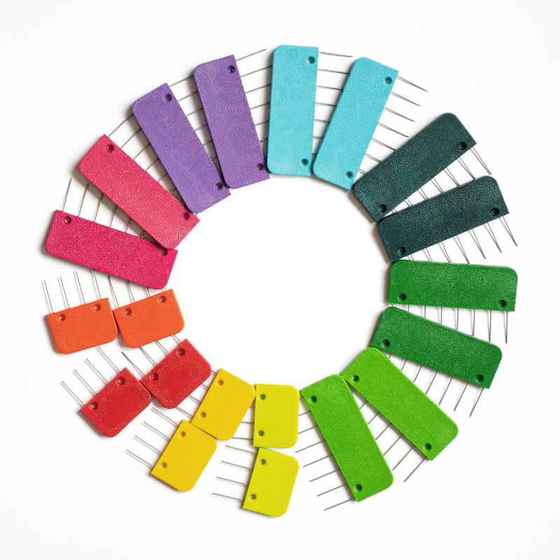 Rainbow knit blockers (pack of 20)